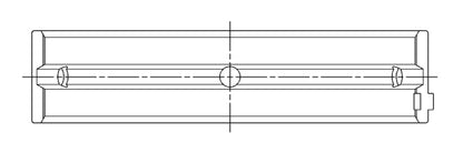 ACL Honda J35 3471cc V6 SOHC 4v Standard Size Race Series Main Bearing Set 4M1996H-STD 4M1996H-STD Technical Drawing