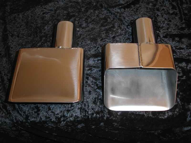 Stainless Works 70-72 Corvette Factory Style Exhaust Tips 7010250CV 7010250CV Photo - Primary