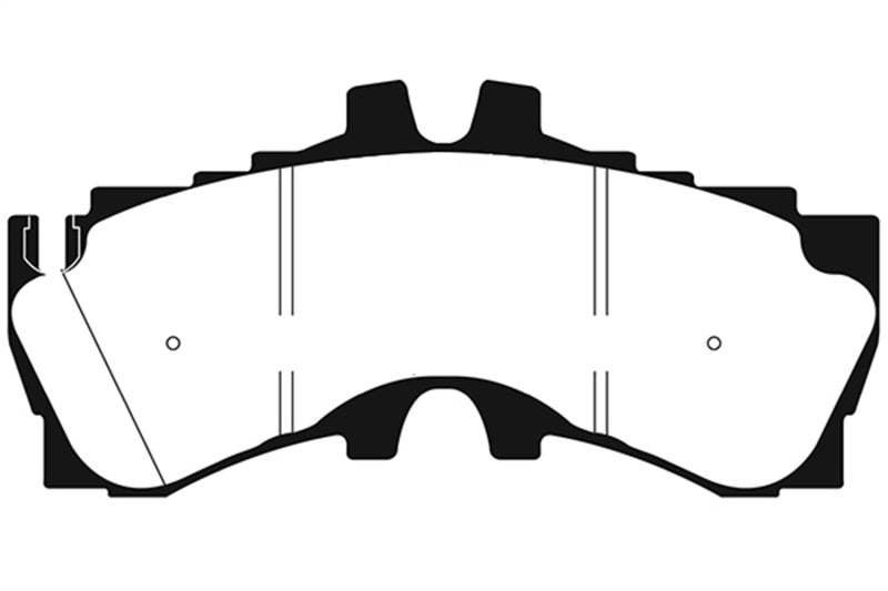EBC 2018+ Lexus LC500 5.0L Redstuff Front Brake Pads DP32323C DP32323C Photo - Primary