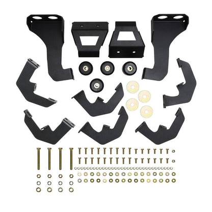 Westin 2020 Chevy Silverado 2500/3500 Crew Cab (6.5ft Bed) HDX W2W Nerf Step Bars - Textured Black 56-534765 56-534765 Photo - Unmounted