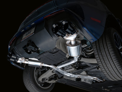 AWE Tuning 2022+ Porsche Macan 2.9TT Touring Edition Catback Exhaust w/ Diamond Black Tips 3015-43952 3015-43952 Photo - Mounted