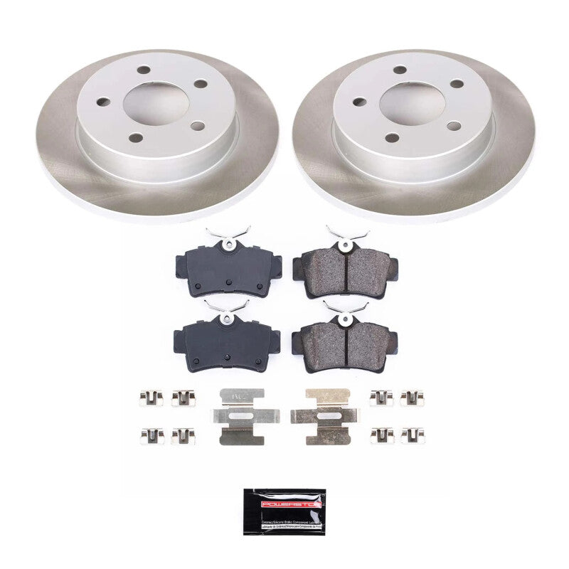 PowerStop Power Stop 94-04 Ford Mustang Rear Semi-Coated Rotor Kit SC1303 SC1303 Photo - Primary