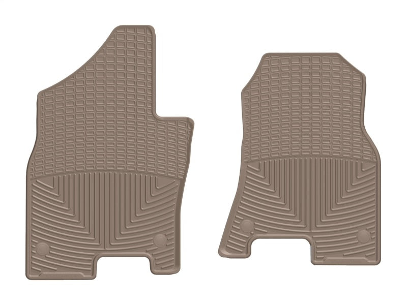 WeatherTech 2019+ Dodge Ram Truck 1500 Front Rubber Mats - Tan W506TN W506TN Photo - Primary