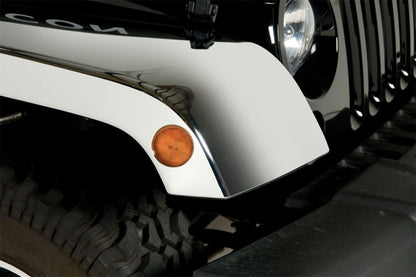 Putco 07-18 Jeep Wrangler Chrome ABS Fender Flares 403505 403505 Photo - Primary