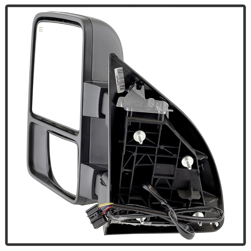 SPYDER xTune Ford SuperDuty 08-15 Extendable Heated Mirrors w/ LED Signal Smoke MIR-FDSD08S-PW-SM-SET 9935831 9935831 Photo - Unmounted