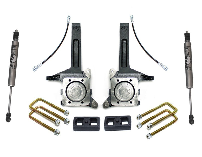 MaxTrac 07-18 Toyota Tundra 2WD 3.5in/2in MaxPro Elite Spindle Lift Kit w/FOX Shocks K886732F K886732F Photo - Primary