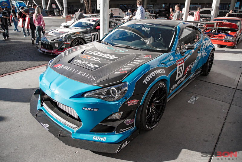 Seibon 12-13 BRZ/FRS Carbon Fiber Hood HD1213SCNFRS-DV Photo - Primary
