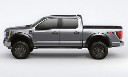 Bushwacker 17-21 Ford F-250 Super Duty Forge Style Flares 4pc - Black 28129-08 28129-08 Photo - Mounted