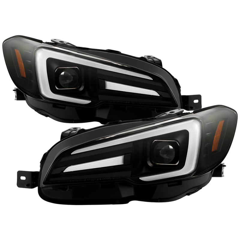 Spyder Subaru Impreza WRX 15-20 LED High-Power LED Headlights-Black PRO-YD-SWRX15LEDAP-SBSEQ-BK 5088109 5088109 Photo - Primary