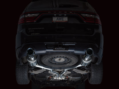 AWE Tuning 11-24 Dodge Durango 5.7L Touring Edition Exhaust w/ Chrome Silver Tips 3015-32575 3015-32575 Photo - Mounted