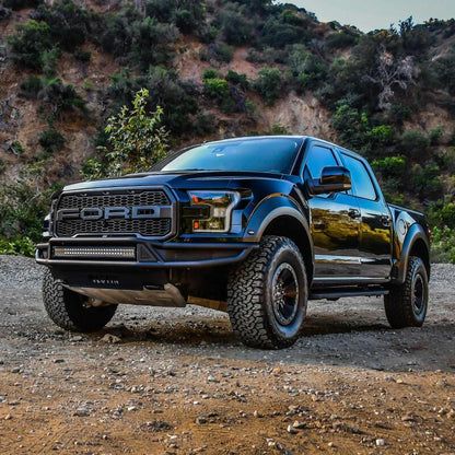 Westin 17-20 Ford F-150 Raptor Outlaw Front Bumper - Tex. Blk 58-62025 58-62025 Photo - Mounted