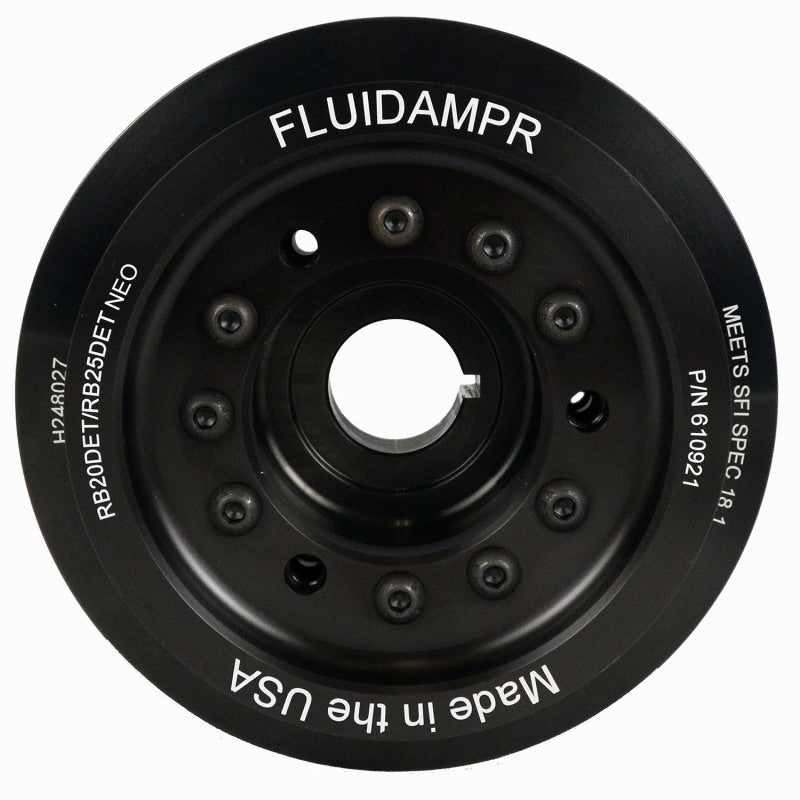 Fluidampr Nissan RB20DET/RB25DET NEO Phase-1 BNR32 GT-R Steel Internally Balanced Damper 610921 610921 Photo - out of package