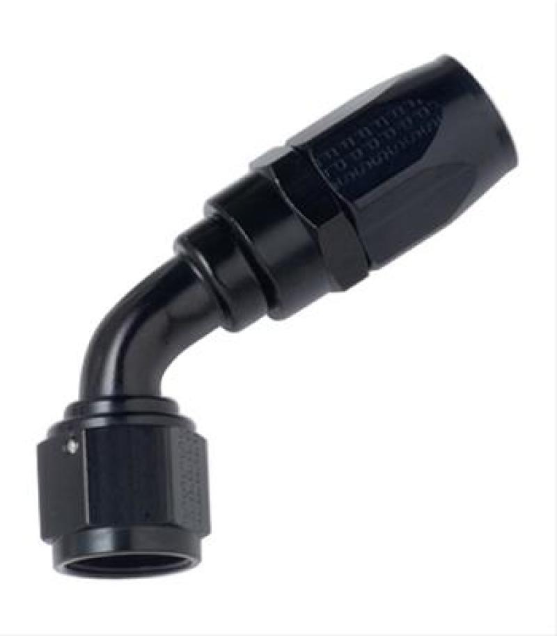 Fragola -6AN x 45 Degree P/S Hose End Aluminum - Black Only 254606 254606 Photo - Primary