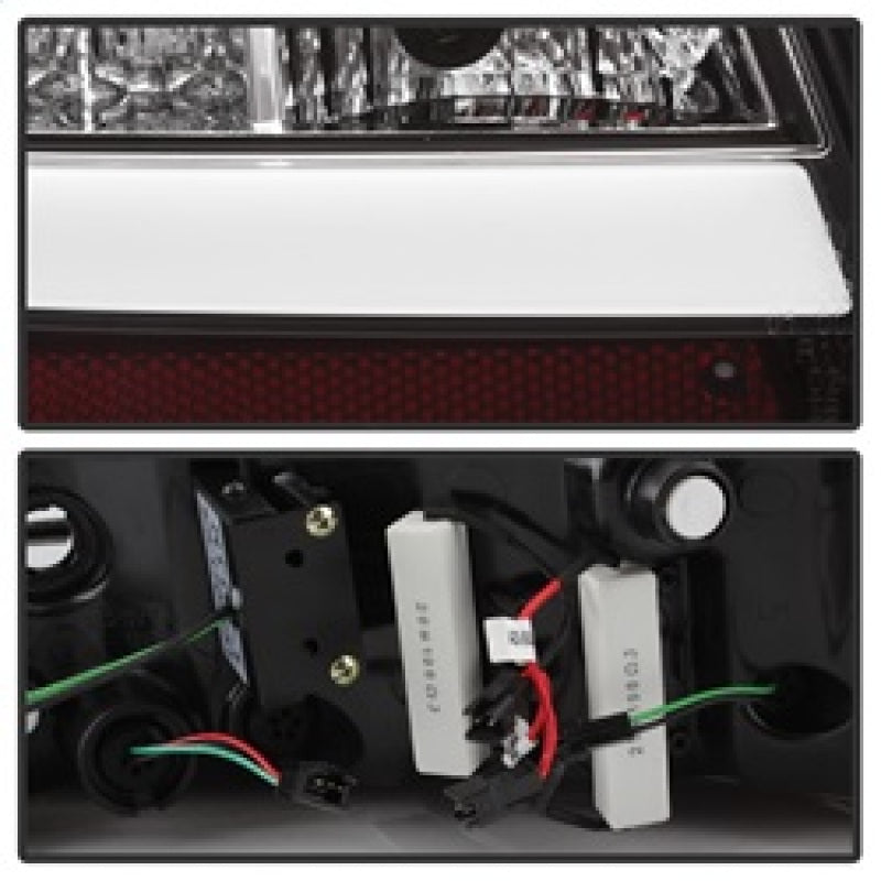 Spyder 09-12 Audi A6 LED Tail Lights - Black (ALT-YD-AA609-LED-BK) 5085160 5085160 Photo - Unmounted