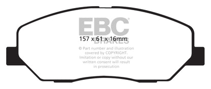 EBC Disc Brake Pad Set DP41821R Photo - Primary