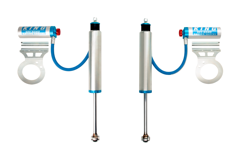 King Shocks 2014+ Ram 2500 4WD Front 2.5 Dia Piggy Hose Shock w/Adjuster (Pair) 25001-327A 25001-327A Photo - Primary