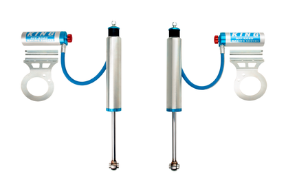 King Shocks 2014+ Ram 2500 4WD Front 2.5 Dia Piggy Hose Shock w/Adjuster (Pair) 25001-327A 25001-327A Photo - Primary