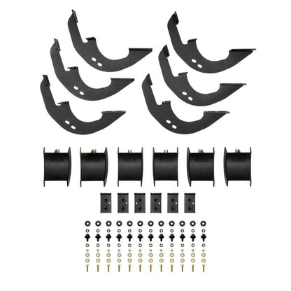 Westin 19-25 Chevrolet Silverado / GMC Sierra 1500 CC (Excl. LD/LTD) HDX Running Boards - Tex. Blk 55-34135 55-34135 Photo - Unmounted