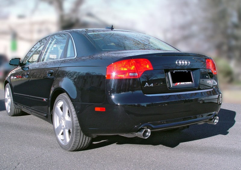 AWE Tuning Audi B7 A4 3.2L Track Edition Dual Tip Exhaust - Diamond Black Tips 3020-33018 3020-33018 Photo - Primary
