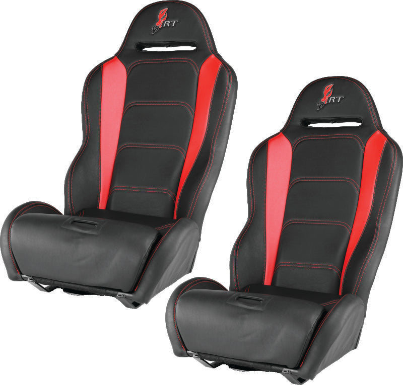 DragonFire Racing Highback Rt Seat Pr Blk/Red 521416 521416 Photo - Primary
