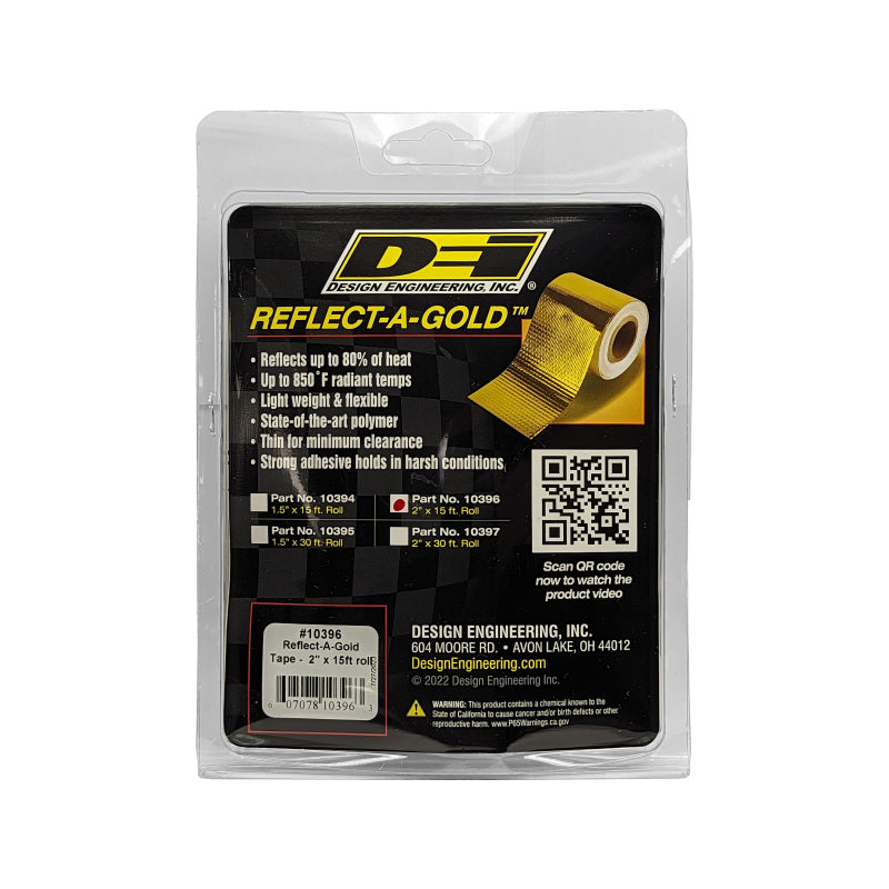 DEI Reflect-A-GOLD 2in x 15ft Tape Roll 10396 10396 Photo - in package