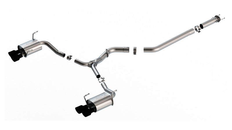 Borla 2022 Subaru WRX 2.4L Turbo AT/MT AWD S-Type Catback Exhaust CB Tips 140907CB 140907CB Photo - Primary
