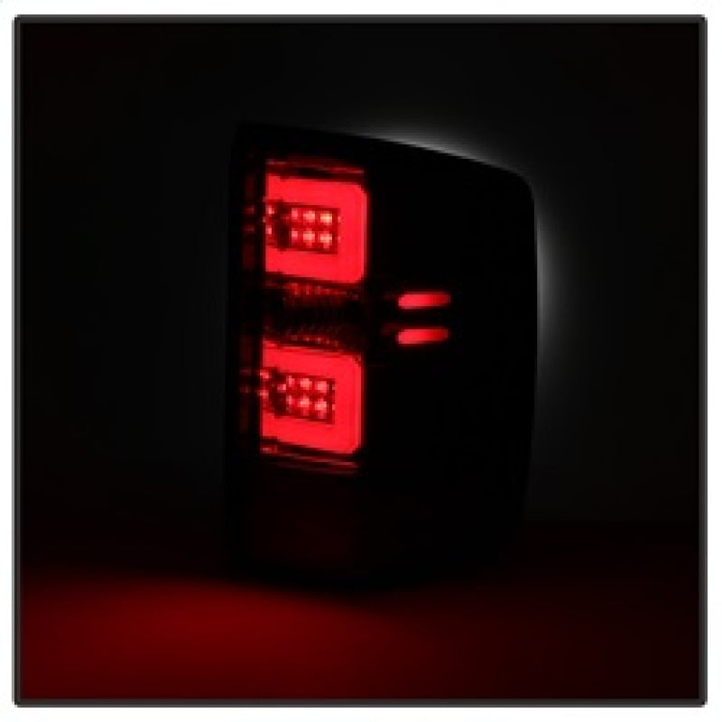 Spyder Chevy Silverado 2016-2017 Light Bar LED Tail Lights - Red Clear ALT-YD-CS16-LED-RC 5083753 5083753 Photo - Unmounted