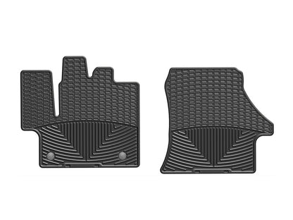 WeatherTech 2014 - 2017 Dodge Promaster Front Rubber Mats - Black W482 W482 Photo - Unmounted