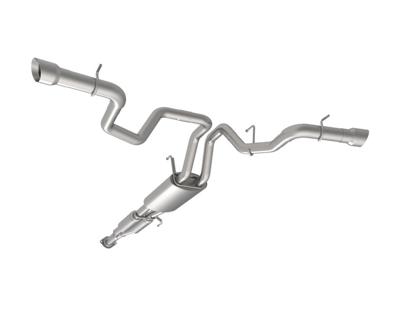 Kooks Headers Kooks 2021+ Ford F150 2.7/3.5/5.0L 3in Dual Cat-Back Side Exit Exhaust w/Polished Tips 13704230 13704230 Photo - Unmounted