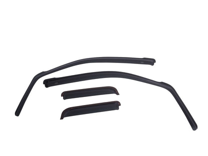 EGR 2019 Chevy 1500 Crew Cab In-Channel Window Visors - Dark Smoke 571691 571691 Photo - Primary