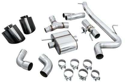 AWE Tuning 18-19 Audi TT RS 2.5L Turbo Coupe 8S/MK3 SwitchPath Exhaust w/Diamond Black RS-Style Tips 3025-33032 3025-33032 Photo - out of package