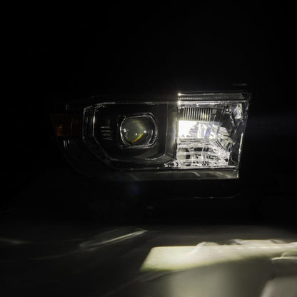 AlphaRex 07-13 Toyota Tundra / 08-17 Sequoia LUXX LED Proj HL Chrome w/Actv Light / Seq. Sig + DRL 880824 880824 User 5