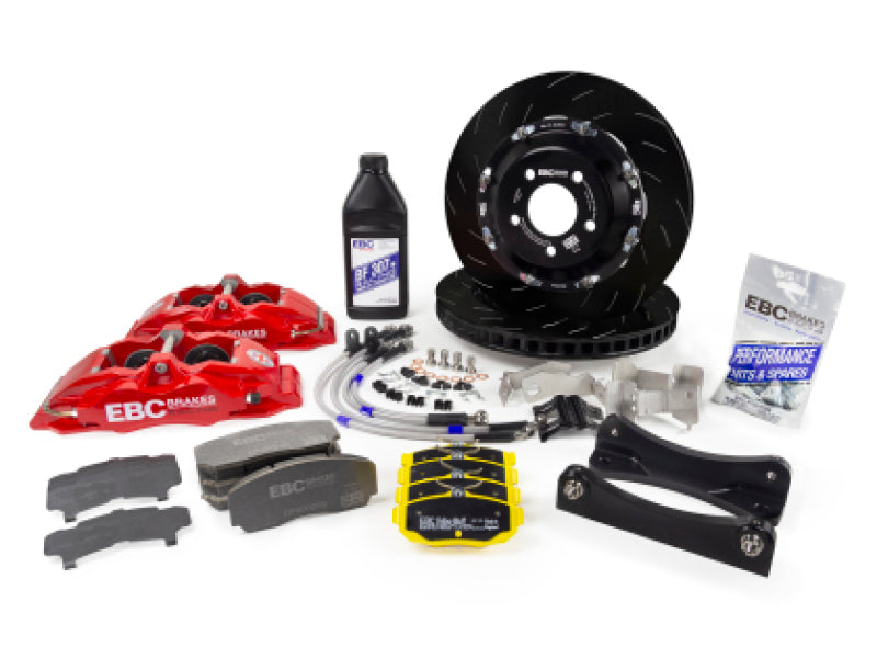 EBC Racing 2016+ Mazda MX-5 (ND) Black Apollo-4 Calipers 330mm Rotors Front Big Brake Kit BBK027BLK-1 BBK027BLK-1 User 1