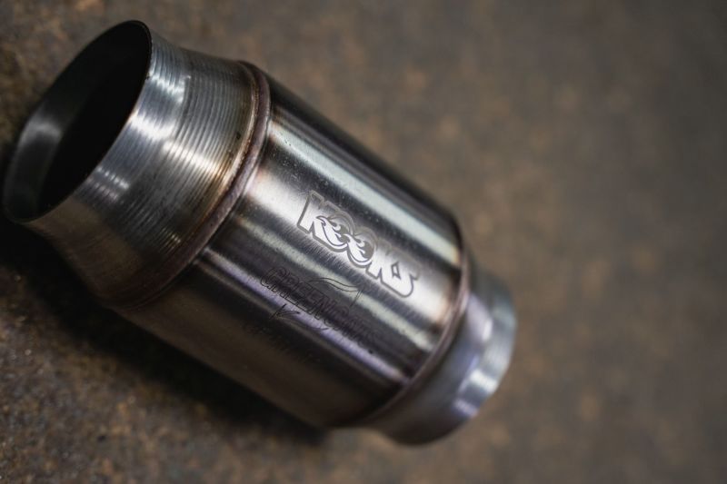 Kooks 15-17 Ford Mustang 2.3L EcoBoost 3in x 2.25in SS GREEN Catted OEM Downpipe 11533310 11533310 Photo - Close Up