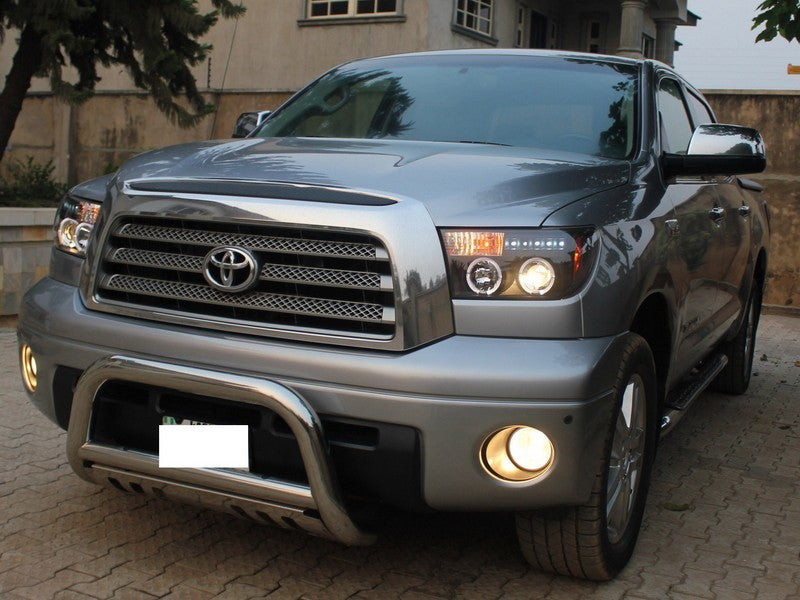 Spyder Toyota Tundra 07-133 Projector Headlights LED Halo LED Blk PRO-YD-TTU07-HL-BK 5012029 5012029 User 1