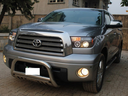 Spyder Toyota Tundra 07-133 Projector Headlights LED Halo LED Blk PRO-YD-TTU07-HL-BK 5012029 5012029 User 1