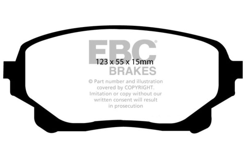 EBC Disc Brake Pad Set DP61756 Photo - Primary