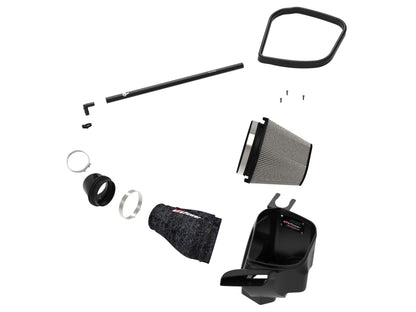 aFe 2021 Dodge Durango SRT Hellcat Track Series Carbon Fiber Cold Air Intake System w/ Pro DRY S 57-10028D 57-10028D Photo - Unmounted