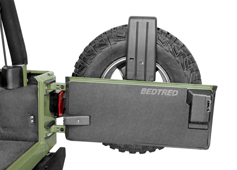 Bedrug 97-06 Jeep TJ 97-06 Rear Floor Liner 4PC Cargo Kit BTTJ97R Photo - Mounted