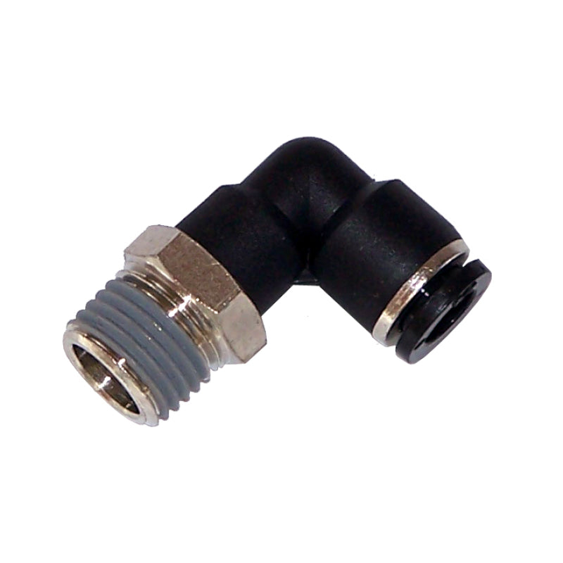 Kleinn Air Horns Kleinn 1/4In OD Tubing 1/4In M NPT Elbow Push-to-Connect Fitting 51414PL 51414PL Photo - Primary