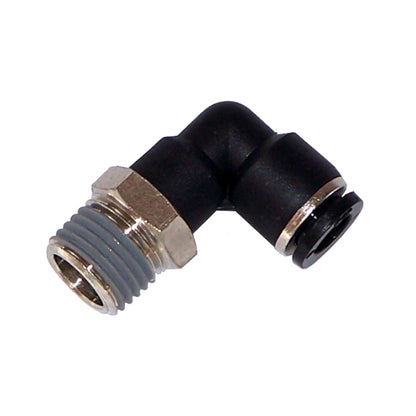 Kleinn Air Horns Kleinn 1/4In OD Tubing 1/4In M NPT Elbow Push-to-Connect Fitting 51414PL 51414PL Photo - Primary