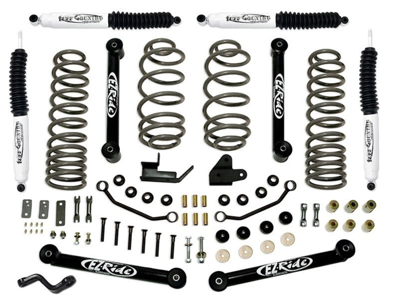 Tuff Country 97-02 Jeep Wrangler TJ 4in EZ-Ride Lift Kit (No Shocks) 44900K 44900K Photo - Primary