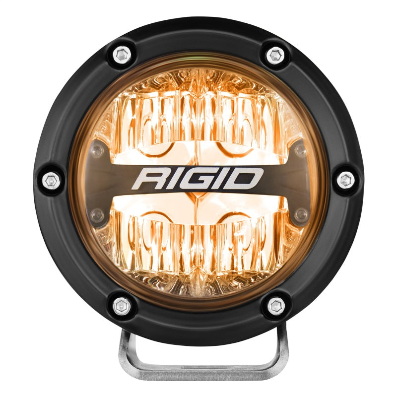 Rigid Industries 360-Series 4in LED Off-Road Drive Beam - RGBW (Pair) 36401 36401 Photo - Unmounted