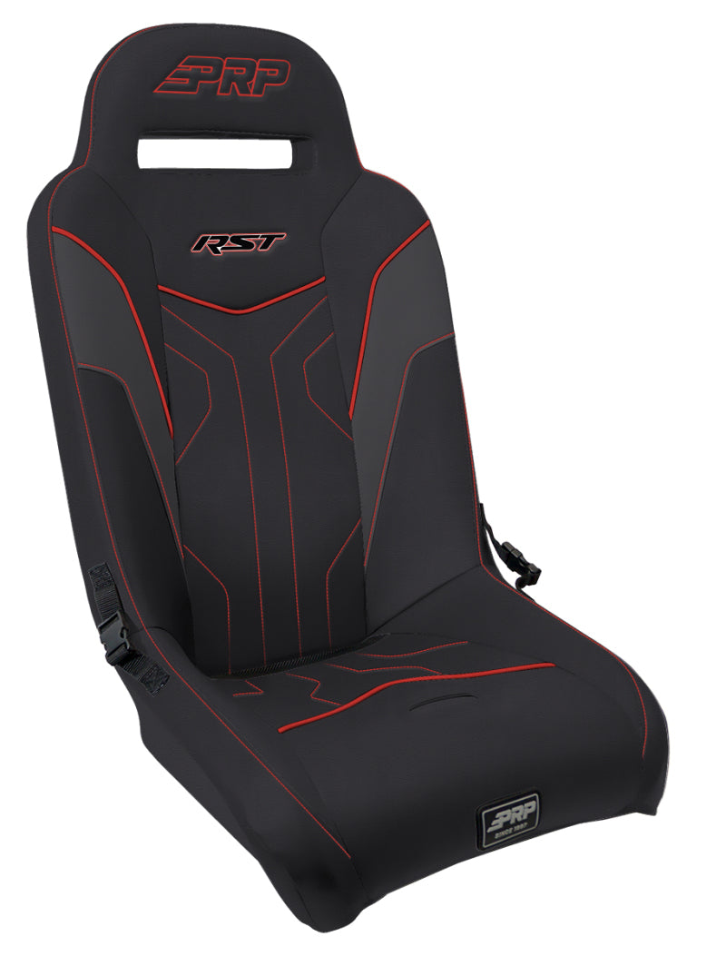 PRP Seats PRP RST Rear Suspension Seat- Black/Red A4108-237 A4108-237 Photo - Primary