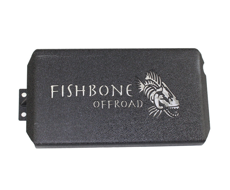 Fishbone Offroad 07-11 Jeep Wrangler JK Steel EVAP Canister Skid Plates - Black Textured Powdercoat FB23061 FB23061 Photo - out of package