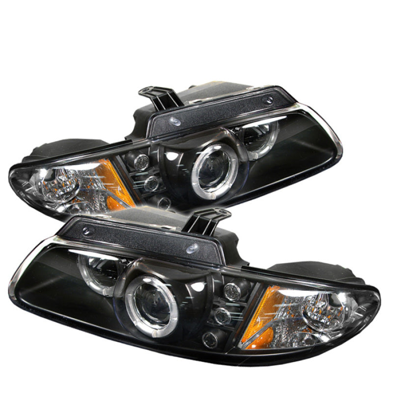 Spyder Dodge Caravan/Grand Caravan 96-00 Projector Headlights LED Halo LEDs- Blk PRO-YD-DC96-BK 5009692 5009692 Photo - Primary