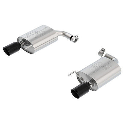 Ford Racing 2018 Mustang 2.3L Ecoboost Sport Muffler Kit - Black Chrome Tips M-5230-M4SBA M-5230-M4SBA Photo - Primary