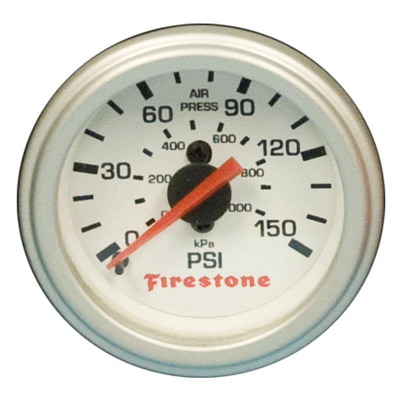 Firestone Replacement Single Pressure Gauge - White Face (For PN 2225 / 2229 / 2196) (WR17609181) 9181 9181 Photo - Primary