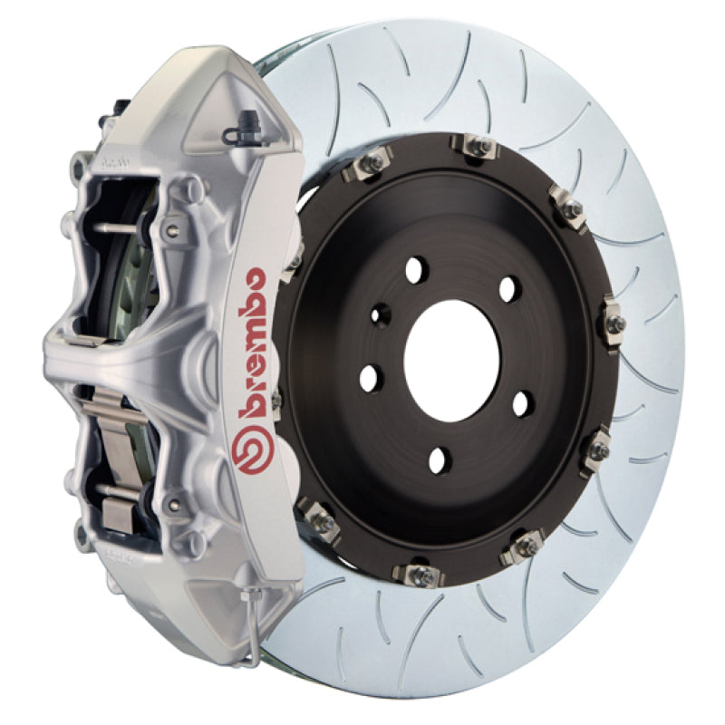 Brembo 08-15 Land Cruiser/LX570 Front GT BBK 6 Piston Cast 405x34 2pc Rotor Slotted Type3-Silver 1N3.9512A3 1N3.9512A3 Photo - Primary