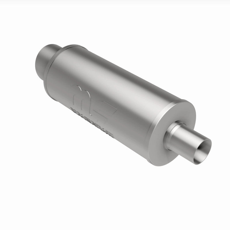 MagnaFlow 6" Round Center/Center Performance Muffler With Tip 14821 360 Degree Image Set